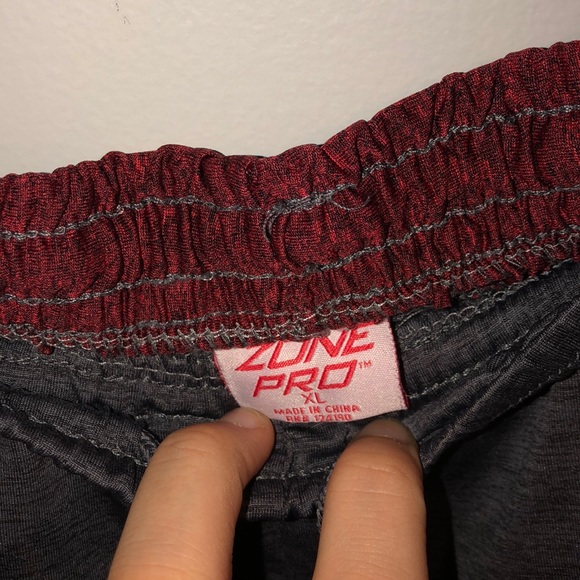 Red and Grey Shorts - Picture 3 of 3